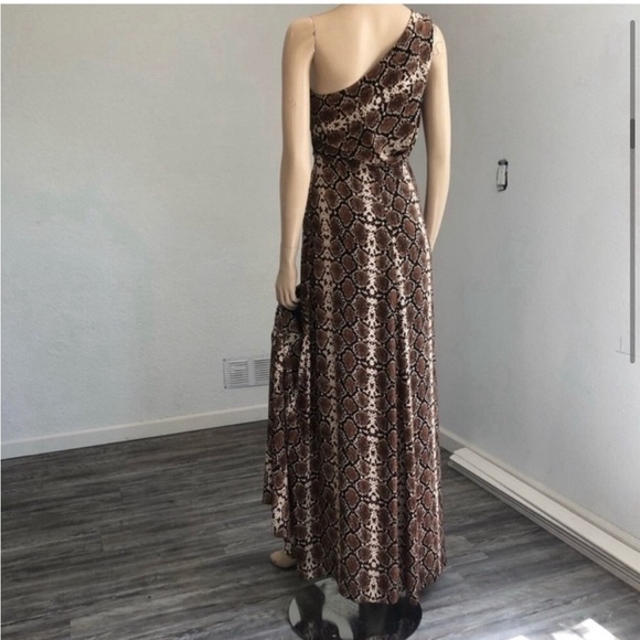 BCBGMAXAZRIA animal print maxi dress TART COMBO - Picture 5 of 16